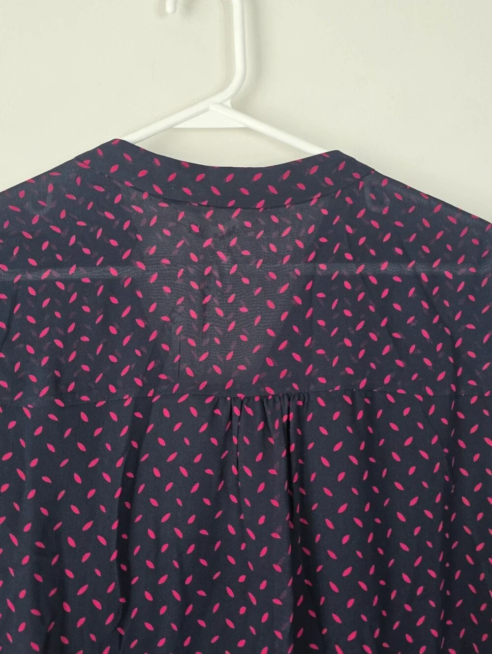 DVF Diane von Furstenberg Kourtni Silk Dress Alexander Navy Bromley Dot 10 NWT